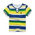 thumbnail image 2 of TAIAOJING Summer New Striped Short Sleeve T-Shirt For Boys Cute Kids Tops For Toddler Boy Tee Birthday 4-5Y, 2 of 3