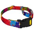 thumbnail image 4 of Country Brook Petz® Paint Splatter Martingale Dog Collar with Deluxe Buckle, Small, 4 of 5