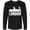 AB-Black, variant on Inktastic London England City Skyline with Grunge Long Sleeve T-Shirt