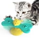 thumbnail image 1 of Molino de viento Juguete para gatos Juguete interactivo para gatos Tocadiscos Molar para gatos Carevas Placa giratoria, 1 of 7