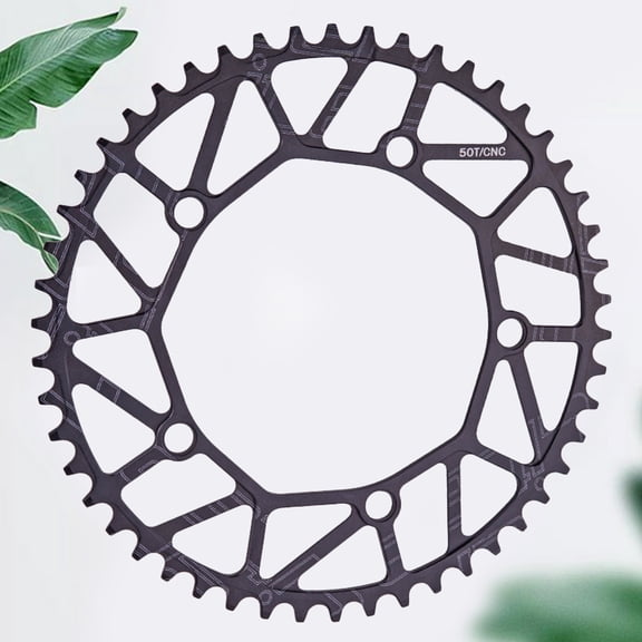 Single Disc Chain Guard for Bike Made of Aluminum Alloy Black Color 130mm BCD