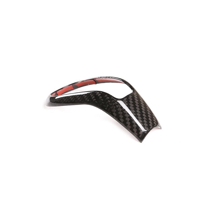 Real Carbon Fiber Gear Shift Knob Cover for Volvo XC60 S60 V60 V40 S80 13-19