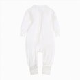 thumbnail image 6 of Wamejoo Baby Boy Girl Pajamas Bamboo Rompers Footless Zipper Solid Color Long Sleeve Sleeper Jumpsuit Soft Loungewear Outfit, 6 of 9