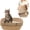 Litter Box Sifting Kit, variant on 6 Count Jumbo Disposable Cat Litter Boxes, Durable & Portable, Odor Control Design, Eco-Friendly for Home and Travel Use