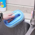 thumbnail image 2 of Bathtub tile scrubbing sponge with handle for bathroom and kitchen. (2pcs), 2 of 6