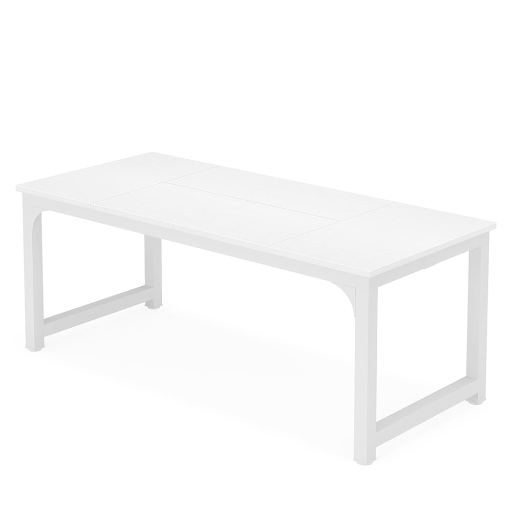 Spaco Executive Desk, Stylish Design, 70.86x31.49x29.52", E1-Rate Composite Material