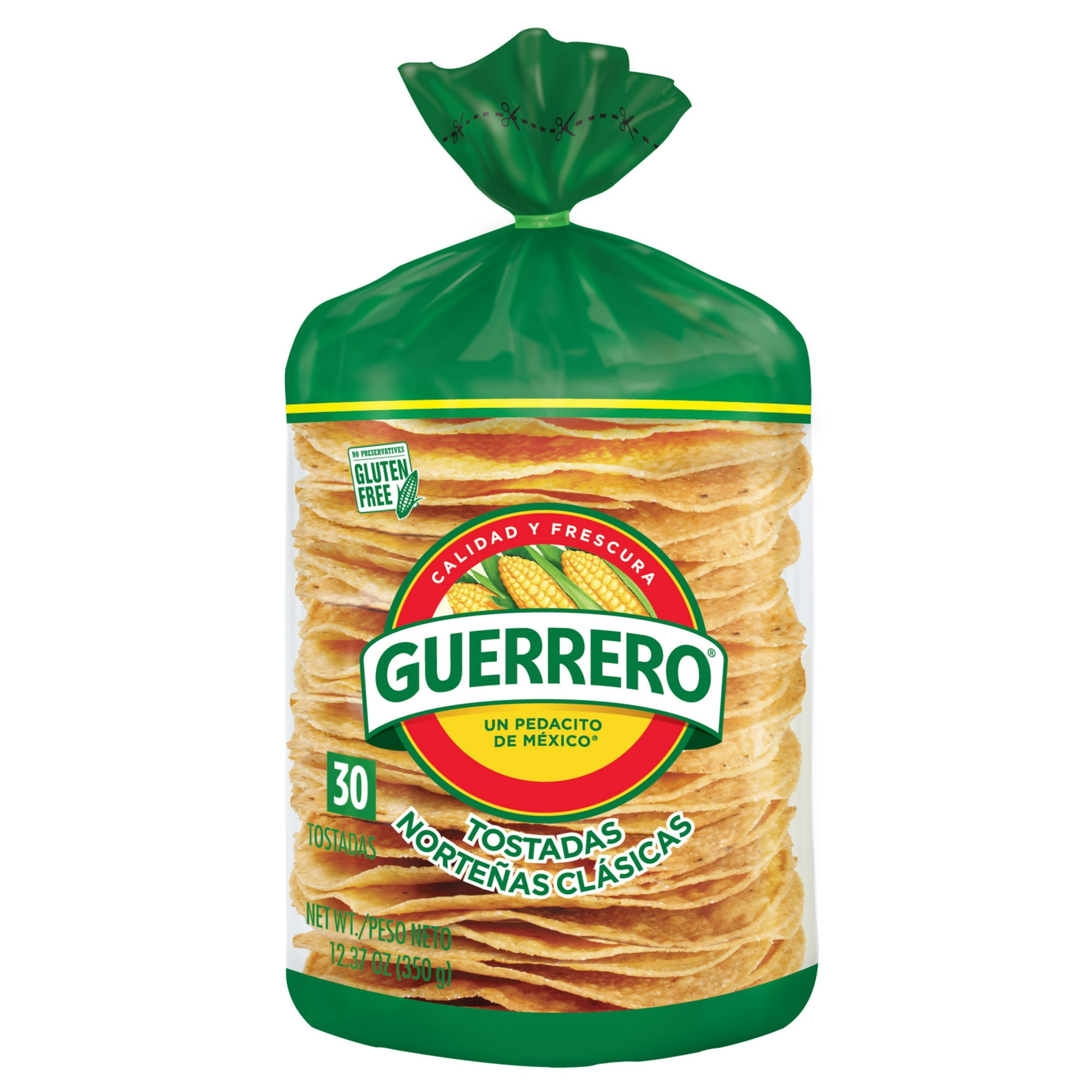 Guerrero Tostadas Norteñas Clasicas, 30 Count