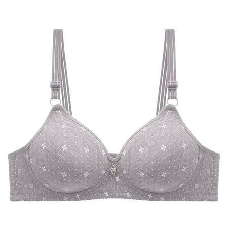 

TZNBGO Bras for Women Push Up Women s Backless Bra Minimizer Bras No Underwire Broken Flowers Comfortable Breathable Anti-exhaust Printing Non-Wired Bra Gathering No Steel Ring Bra Underwear6293