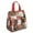 Pioneer Flower Floral, variant on Pioneer Flower Floral Print Pattern Insulated Lunch Bag for Women & Adults,Large Portable Soft Cooler Lunch Bag,Thermal Food Storage Tote with Pearl Cotton,8.66L,8.75x5.75x9.5 Inch