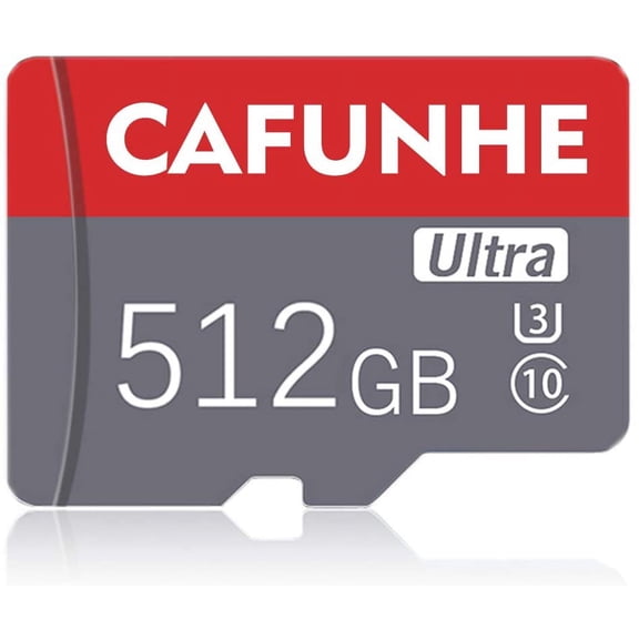 Micro SD Card 512 TF Card Class 10 Micro SD Memory Cards High Speed Mini SD Card with Adapter Compatible with Android Phone,Camera,GOPRO,Tablet