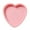 Pink Love Heart*, variant on SPRING PARK Silicone Round Love Heart Pattern Cake Pan Baking Mold, Baking Mold DIY Rainbow Cakes, Non-Stick Silicone