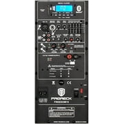 PRORECK Freedom 15 Portable 15-Inch 800 Watt 2-Way Rechargeable Powered Dj/PA Speaker System