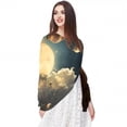thumbnail image 5 of Eid Al Fitr Translucent Chiffon Yarn Silk Scarf - Light Breathable Material - 180*73 Size - Elegant and Stylish Accessory for Women, 5 of 6