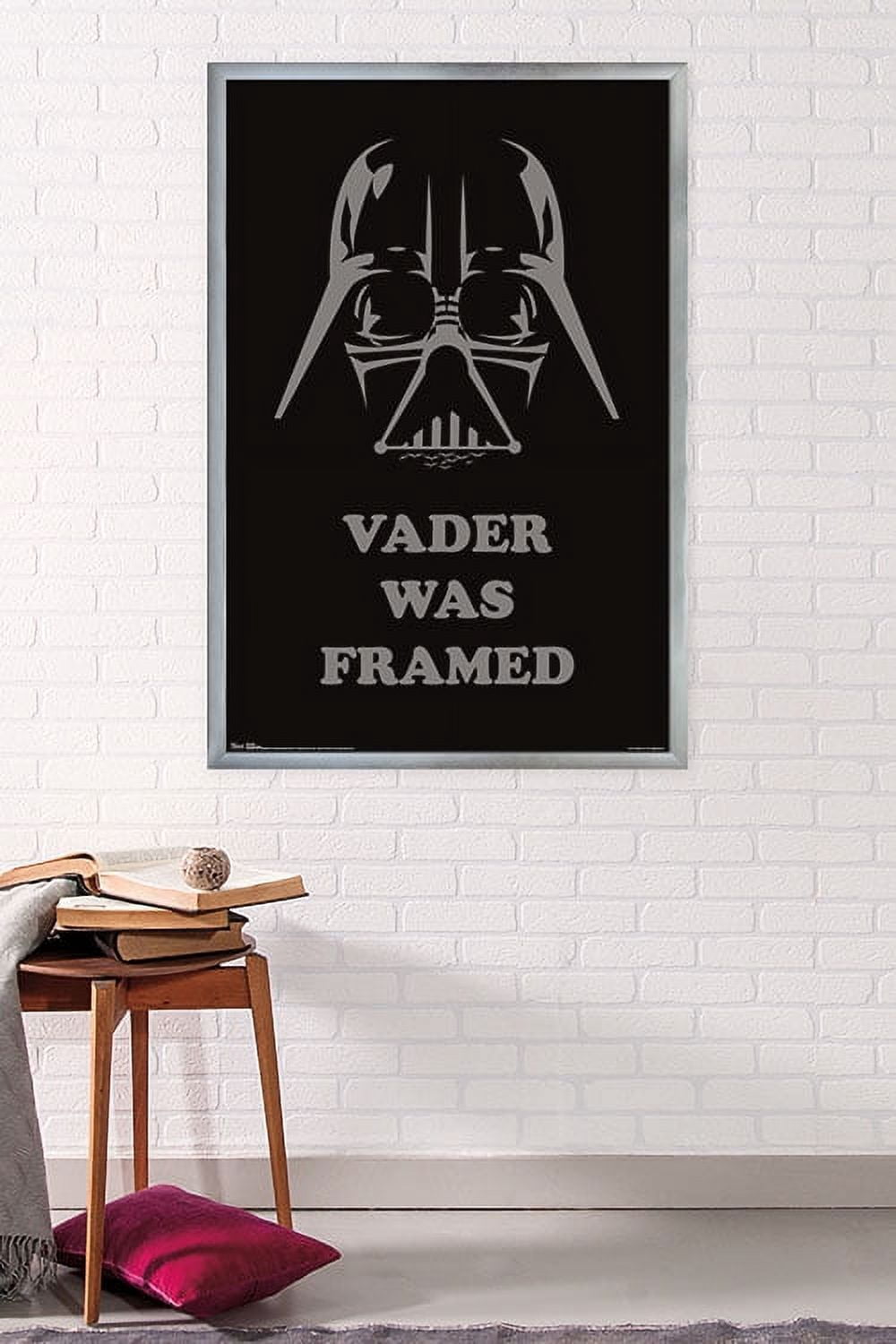 Star Wars: Saga - Vader Was Framed Wall Poster, 22.375" x 34", Framed