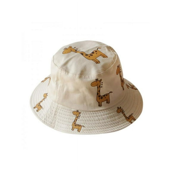 Kernelly Baby Sun Hat Summer Beach UPF 50  Sun Protection Baby Boy Cartoon Animal Print Hats Toddler Sun Hats Cap for Baby Girl Kid Bucket Hat