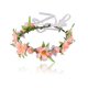 thumbnail image 4 of 6 uds diademas florales ajustables con cinta elástica corona de flores guirnalda mujeres niñas adolescentes sombreros para fiesta boda playa Festival Ormromra WMZY-501, 4 of 7