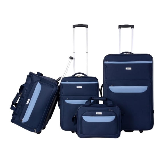 Set de Equipaje Mainstays 4 Piezas Azul