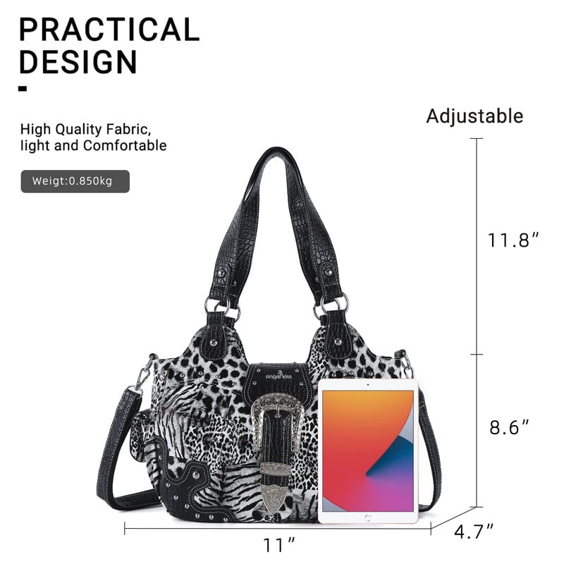 Angel Kiss Hobo Bags for Women Vegan Leather Purses and Handbags Crossbody Purses Ladies Chic Shoulder Bags