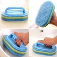 thumbnail image 2 of Cleaning Brush for Bathroom Kitchen Bathtube Toilet All Purpose Sponge Brush with Ergonomic Handle, 2 of 4