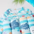 thumbnail image 4 of SUYOLL Toddler Boys Girls Swim Suit Cartoon Printed Buoyancy Training Swimwear Beach Sports Summer Floral Water Sport Swim Suit, 4 of 6