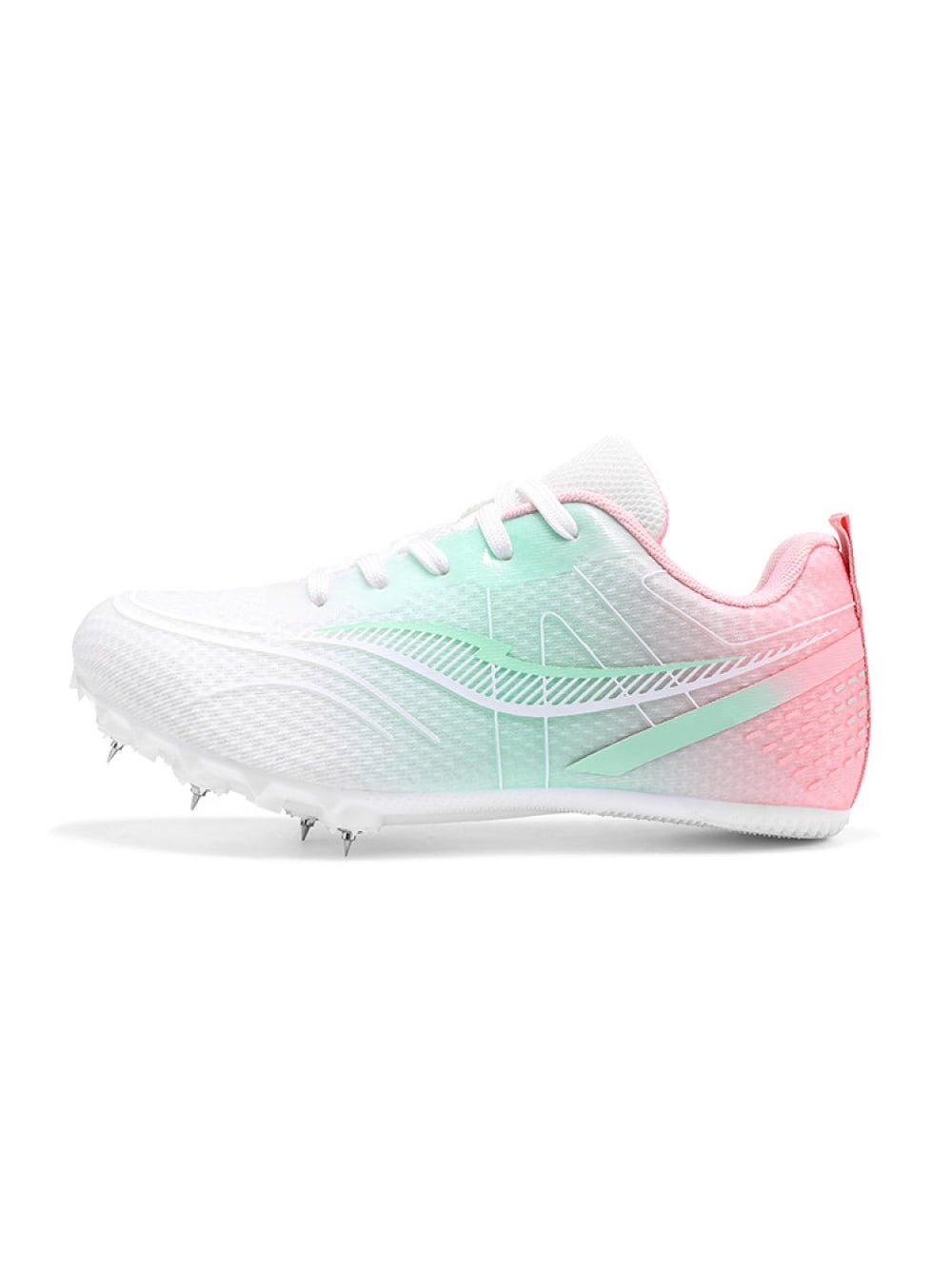 ChiVerve Track and Field Shoes for Men Women 7 Spikes Boys and Girls Kids Running Racing Shoes
