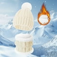 thumbnail image 1 of Women's Winter Warm Hat And Neck With Thick Velvet For Cold And Cycling, 1 of 5