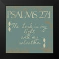 thumbnail image 2 of Greene, Taylor 15x15 Black Modern Framed Museum Art Print Titled - Psalms 27-1-New, 2 of 5