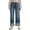 Dark Blue, variant on EMMIOL Women's Wide Leg Jeans Mid Waist Stretchy Loose Fit Jeans Baggy Boyfriend Denim Pants with Cuffed Hem