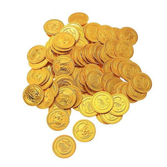 100pcs Plastic Coin