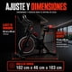 thumbnail image 5 of Bicicleta Spinning Fija 6kg Centurfit Hogar Fitness Cardio, 5 of 8