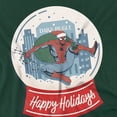 thumbnail image 3 of Spider-Man T-Shirt Rétro de Noël pour Adultes New York Happy Holidays, 3 of 6
