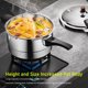 thumbnail image 5 of OLLA A Presión De Acero Inoxidable De 80 Kpa De Cocción Ráspida, Cocina De Inducción De Gas Compatible Con Rejilla Para Cocinar Al, Segura Con Protección Inteligente, 5 of 7