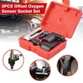 thumbnail image 5 of YTCYKJ 5Piece Automotive Oxygen Sensor Tool Set – Offset Wrench & Thread Chaser for Easy O2 Sensor Removal, 5 of 9