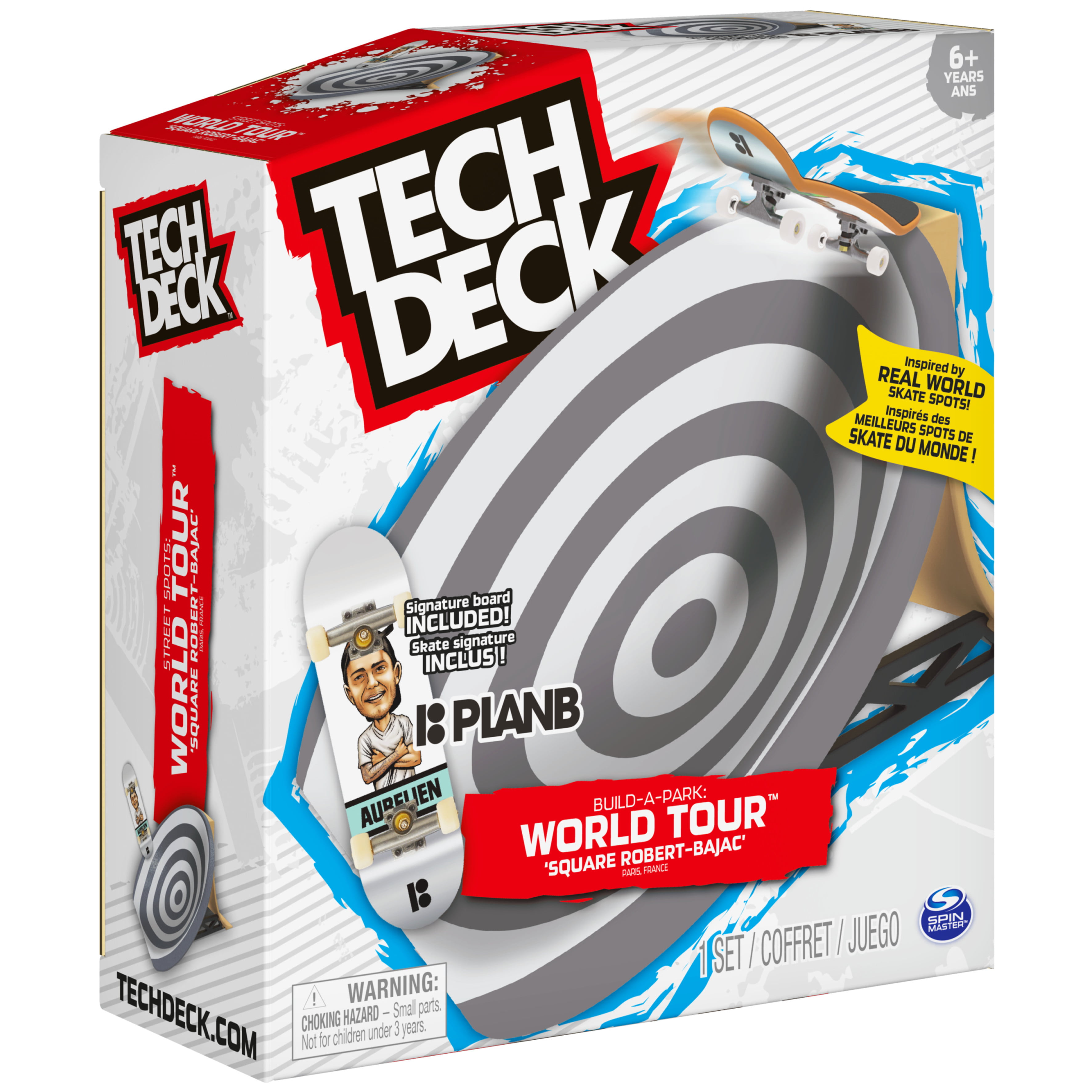 6055719  Tech Deck, Build-A-Park World Tour (Styles May Vary)