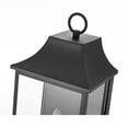 thumbnail image 5 of Elegant Lighting Shepard 10" Outdoor Wall Sconce In Black, 5 of 8