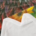 thumbnail image 3 of Eagle Throw Blanket,Tie-dye Graffiti American Flag Sunflowers Rustic Bed Blanket ,Wild Bird Jungle Animal Fleece Blanket,Colorful Fuzzy Blanket, (30 x 39 Inches), 3 of 6