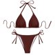 thumbnail image 4 of WILLBEST Trajes de Baño Mujer Con Falda Bikini Traje de Baño Para Mujer Negro Brasileño Bikinis de Tiras Traje de Baño Top Triangular Trajes de Baño Trajes de Baño, 4 of 4