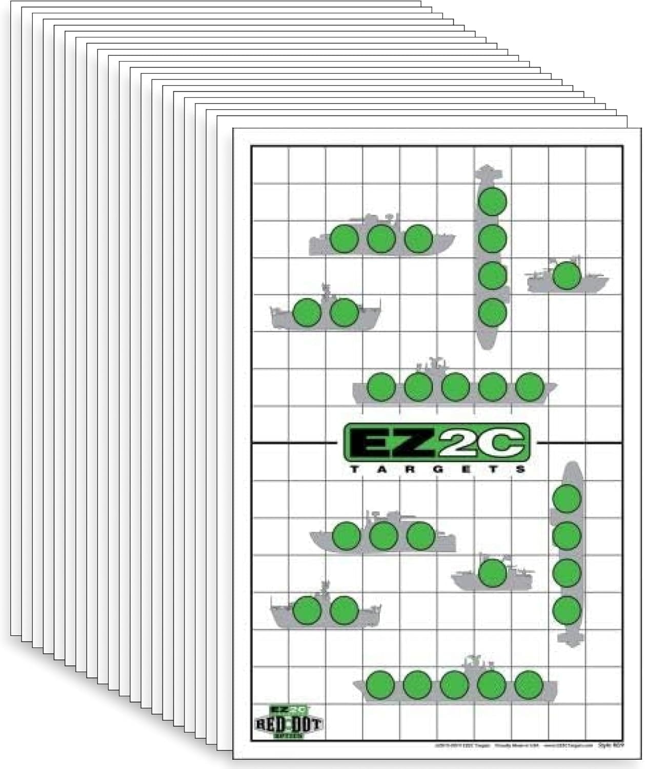 Atflbox 7 x 9 Inch BB Gun Target Trap with 10pcs Paper Target and