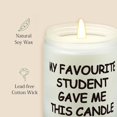 thumbnail image 3 of Candle Lihome, aroma a vainilla y coco, regalo para profesores, 198 g, 3 of 8