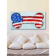 thumbnail image 4 of Marmont Hill 'Bone Free' by Tori Campisi Painting Print on Wrapped Canvas, 4 of 7