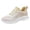 Coffee -AT28, variant on Domzle Womens Tennis Walking Shoes Lightweight Sports Running Mesh Breathable Sneakers Coffee US-5.5