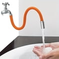thumbnail image 2 of 1 Pieza, Tubo De Extensión De Grifo De 360 °, Manguera De Extensión De Grifo De Cobre De 30,48 Cm, Tubería De Agua Moldeable Flexible, Manguera De Grifo Para Cocina Y Baño, 2 of 3