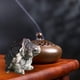 thumbnail image 2 of Estatua de tortuga pequeña, escultura de Animal, Mini adorno para mascotas de té, arte artesanal, decoración de té chino para oficina y sala de estar, 2 of 9