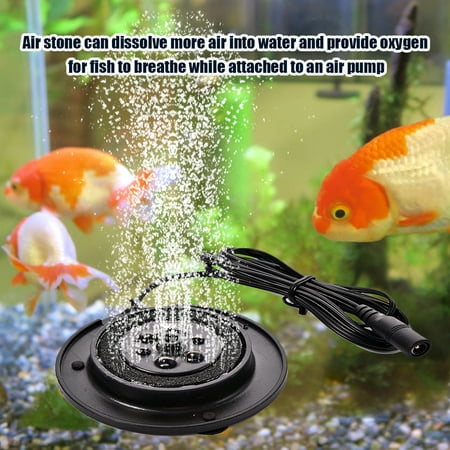 Leking Aquarium Volcano Ornament Kit With Air Stone Bubbler Fish