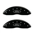thumbnail image 3 of MGP 4 Caliper Covers Engraved Front & Rear Oval logo/Ford Black finish silver ch, 3 of 3