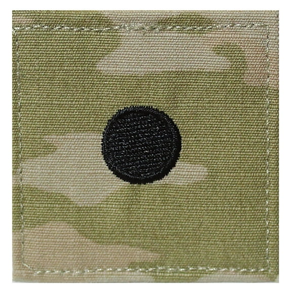 Army ROTC OCP Hook & Loop 2nd Lieutenant Patch