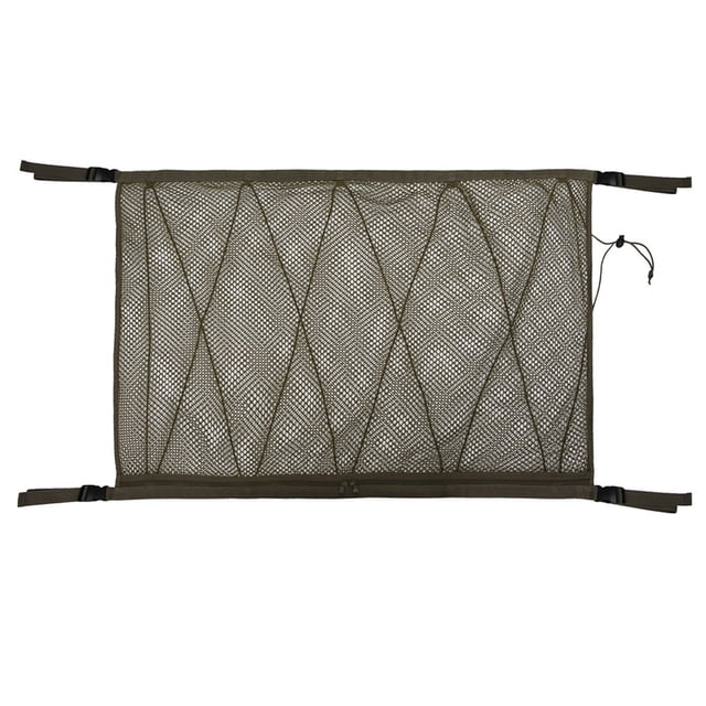 Braveheart Car Ceiling Mesh Bag Vehicle Roof Storage Net Pouch Drawstring Clothes Grocery Organizer Netting