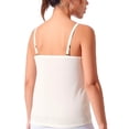 thumbnail image 6 of BUIGTTKLOP Womens Tank Tops with Built in Bra Summer Adjustable Spaghetti Straps Camisole Slim Fitted Cami Tanks, 6 of 6