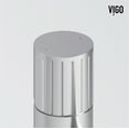 thumbnail image 7 of Vigo Vgt2080 Ashford 14" Concrete Vessel Bathroom Sink - Chrome, 7 of 7