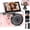 LightPink, variant on 4K 75MP Digital Camera for Photography with Tripod,2026 Upgraded WiFi Vlogging Camera for YouTube with 3" 180?Flip Screen 18X Zoom Fill Light Compact Vlog Camera for Beginner Teens(64GB Card)
